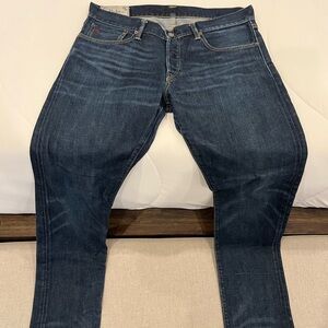 POLO RALPH LAUREN - Men’s Sz 34x32 Blue Wash Slim Straight Jeans